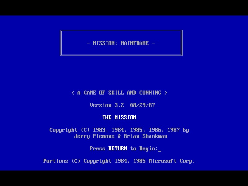 Mission: Mainframe